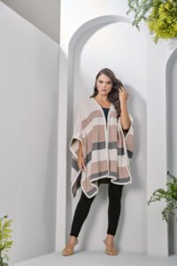 ref 9393 beige marfil palo de rosa con gris - 1